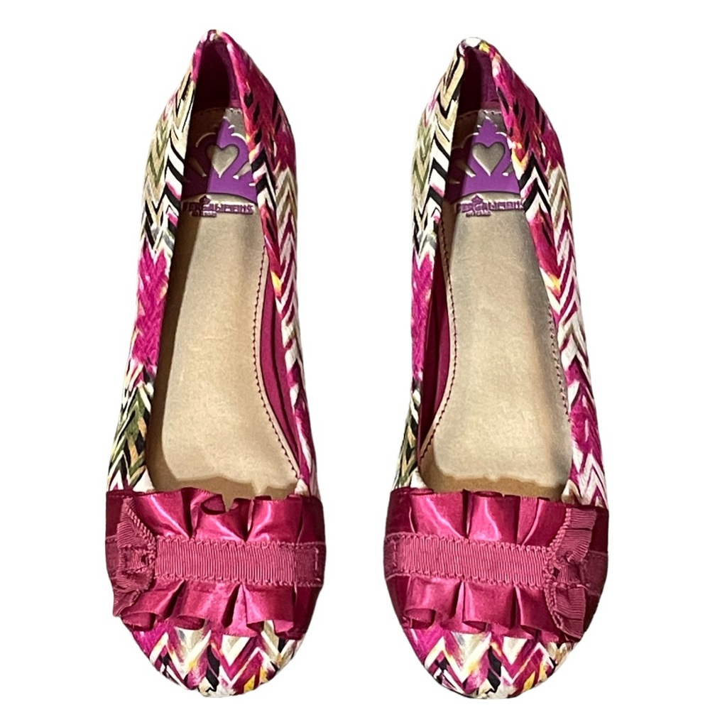Fergalicious by Fergie Alana Pink Ballet Slip On Flats - NWOT - Size 6